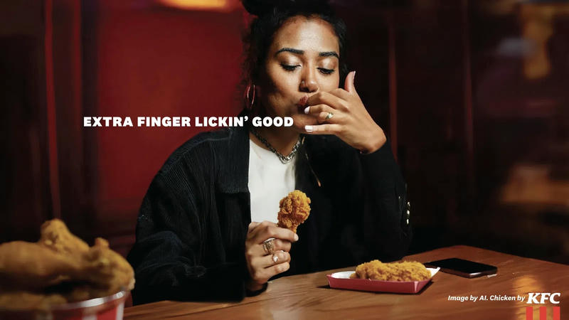 Perché l’intelligenza artificiale disegna le mani con troppe (o troppo poche) dita? KFC Singapore adotta gli errori delle immagini AI