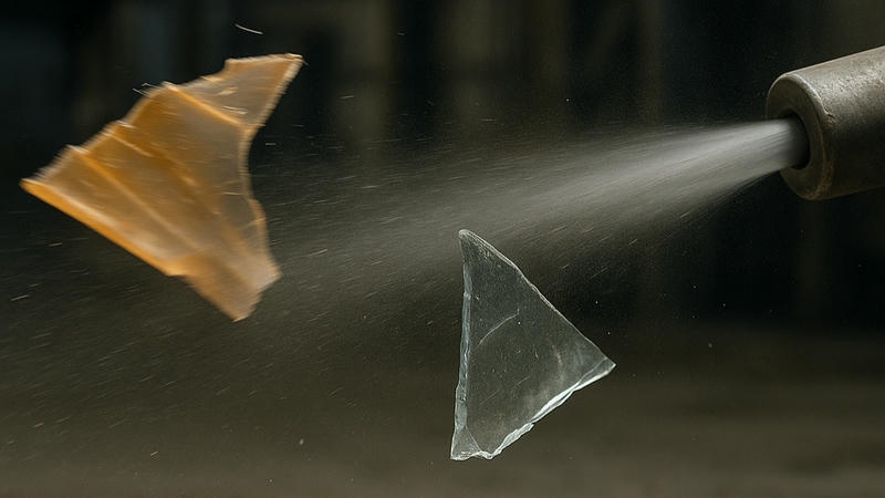 Sorting industriale: cos'è e come funziona? Separazione di plastica e vetro tramite getto d’aria