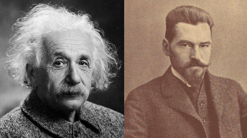 Il moto browniano: dalla fisica molecolare alla finanza quantitativa Ritratti di Albert Einstein e Marian Smoluchowski