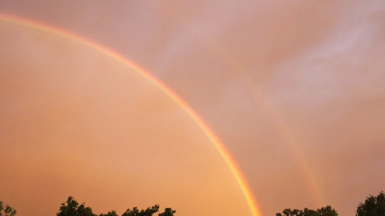 Perché l’arcobaleno è a forma di arco?